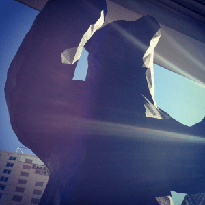 This big guy greeted me during my time downtown for SharePoint Fest.