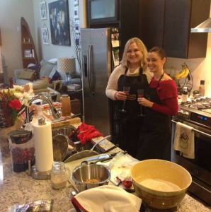 Grateful for good friends who make spending the holidays away from family not seem so bad. 