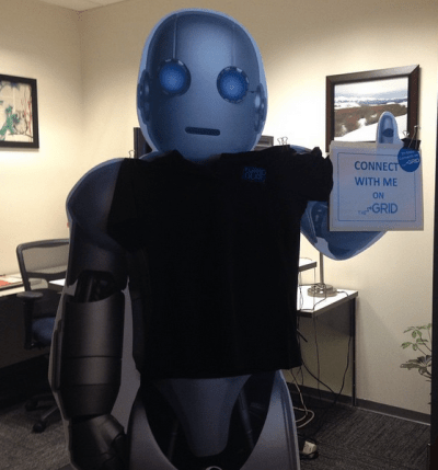 Surprisingly, the intranet launch was a seamless success. I think this guy may have had something to do with it. ;-)