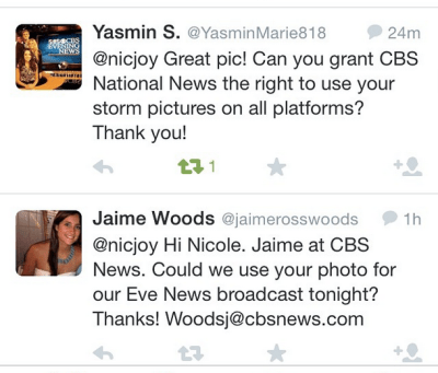 This wasn't exactly what I had in mind when I used to dream, as a young journalist, of making it to the national news. Still pretty cool though.