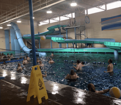 Hours and hours of fun at this place + took me back to my lifeguarding days. I couldn't help but yell, "walk!" many, many times.