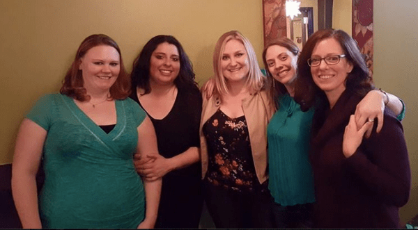 Birthday celebration with these beautiful ladies.