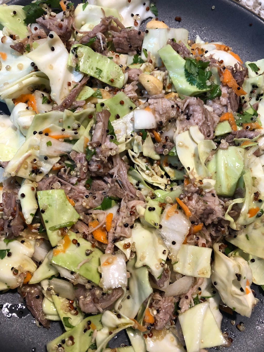this week in our kitchen: chopped chinese pork&nbsp;salad