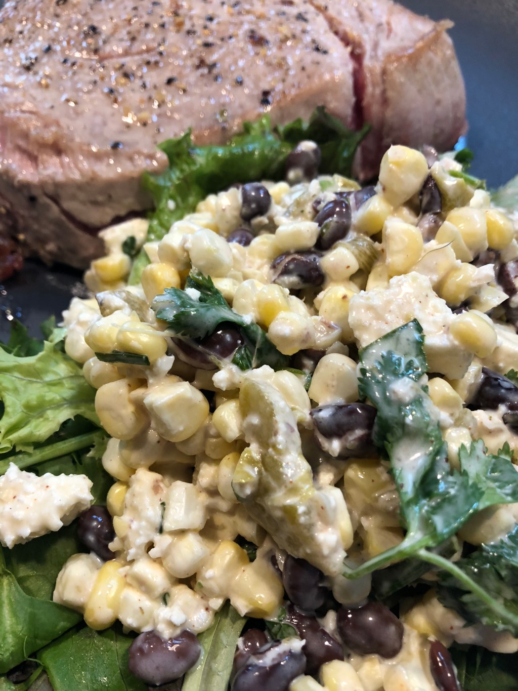 this week in our kitchen: spicy street corn&nbsp;salad